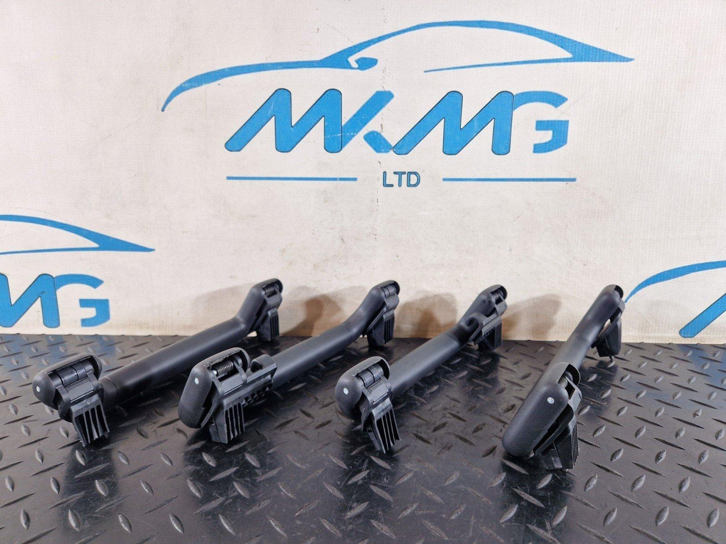 10-18 VW TOUAREG 7P ROOF GRAB HANDLE SET 4X  7P0857644B