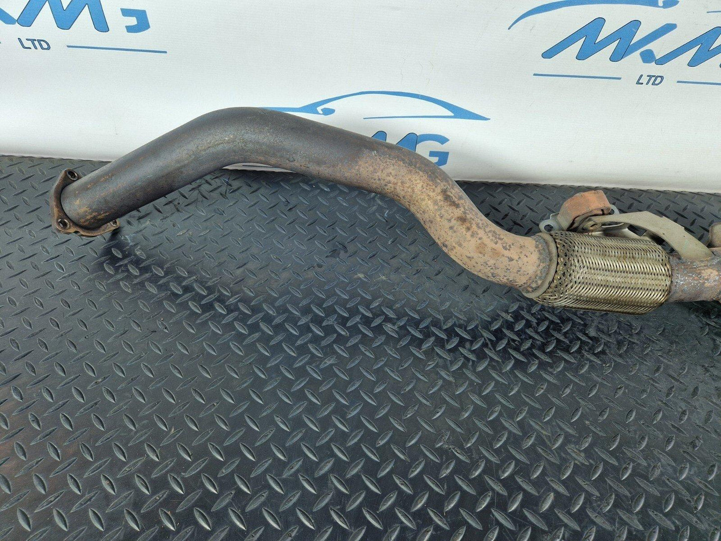 10-17 AUDI A8 4H EXHAUST FLEX PIPE & SILENCER FITS LEFT & RIGHT 8K0253211C