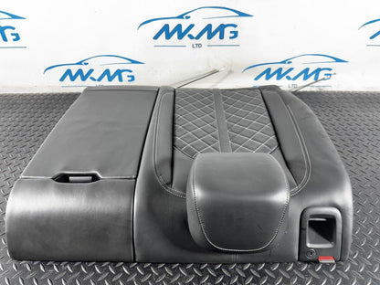 AUDI S5 F5 COUPE REAR RIGHT O/S BLACK LEATHER COMFORT SEAT BACKREST (DAMAGED)