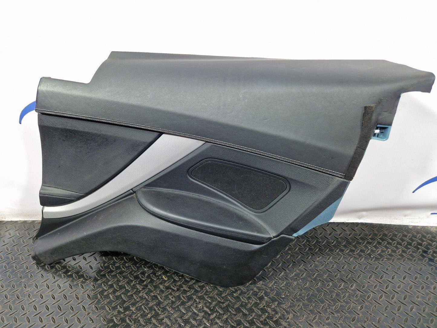 11-18 BMW 6 SERIES F13 COUPE REAR RIGHT O/S/R BLACK LEATHER DOOR CARD PANEL