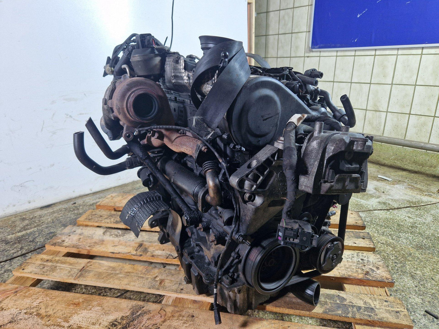 Skoda Octavia 1Z 2L Diesel 125kw CEGA Complete Engine (Plug&Play)