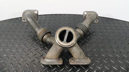 11-16 BMW M5 F10 5-SERIES 4.4L V8 PETROL LEFT EXHAUST MANIFOLD 7843780 *B110
