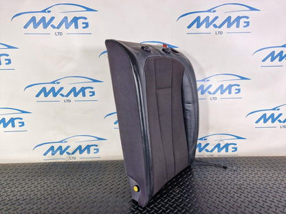 16-19 AUDI A4 AVANT B9 S-LINE REAR N/S HALF BLACK LEATHER  BACKREST