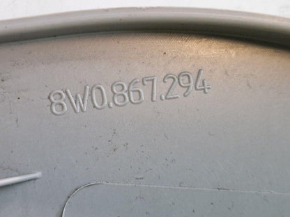 16-19 AUDI A4 SPORT RIGHT DRIVER SIDE GREY B-PILLAR COVER 8W0867294 8W0867244E