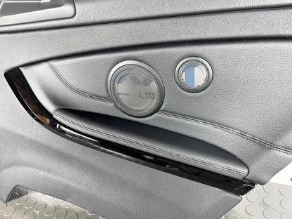 BMW 4 SERIES F32 REAR RIGHT BLACK LEATHER DOOR PANEL (H/K COVER) 7302762