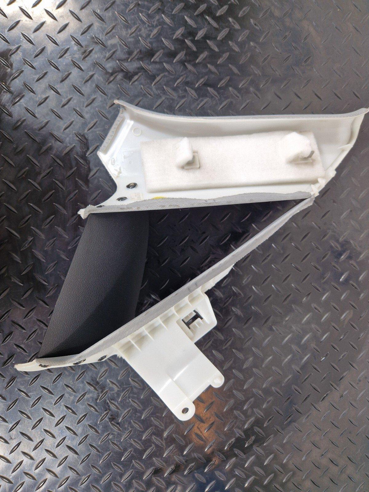 16-19 AUDI A4 B9 REAR LEFT PASSENGER SIDE C-PILLAR 8W5867287