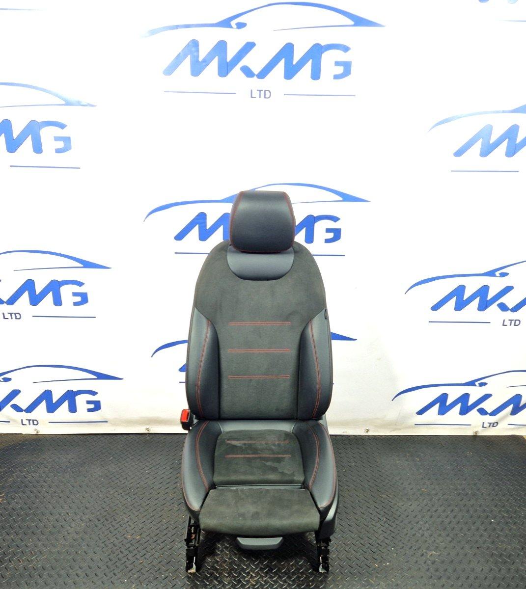 19-ON MERCEDES BENZ B CLASS W247 GENUINE FRONT LEFT N/S HEATED HALF LEATHER SEAT