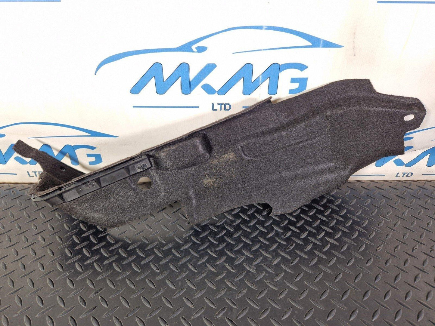 12-17 AUDI S5 CONVERTIBLE LEFT HOOD STORAGE COMPARTMENT CARPET TRIM 8F0864401A