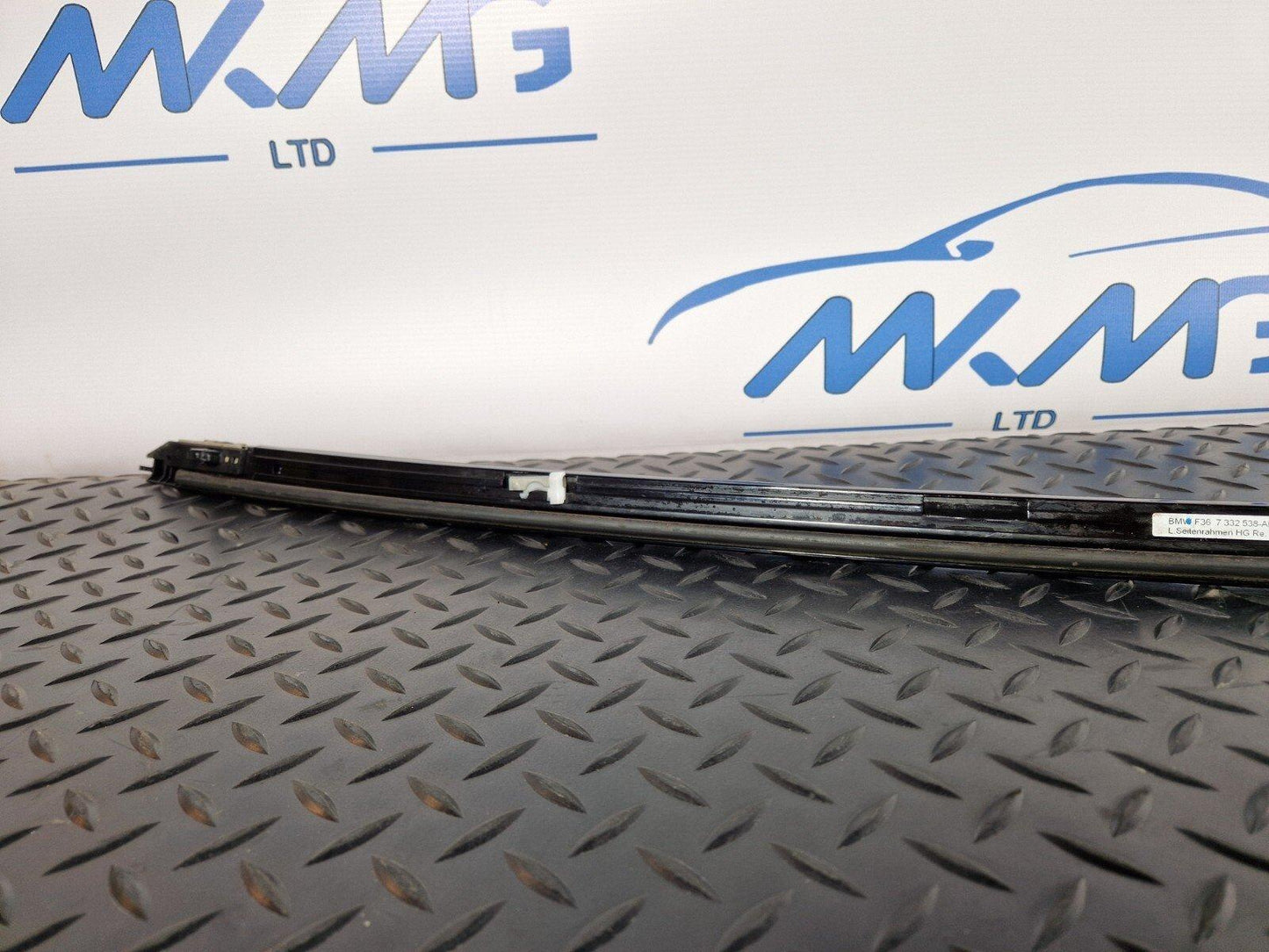 12-18 BMW 4 SERIES F36 LCI M-SPORT RIGHT DRIVER O/S WINDOW FINISHER TRIM 7332538