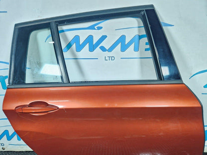 14-21 BMW 2 SERIES GRAN TOURER F46 REAR RIGHT O/S/R COMPLETE DOOR (DAMAGED)
