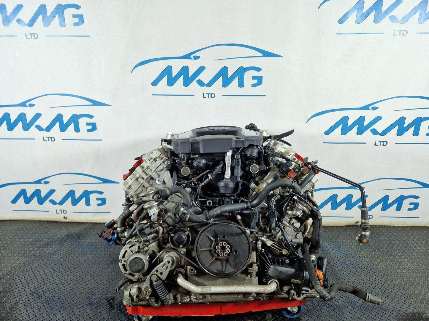 10-17 AUDI A8 4H 4.2 V8 CDRA PETROL GENUINE COMPLETE ENGINE (PLUG&PLAY)