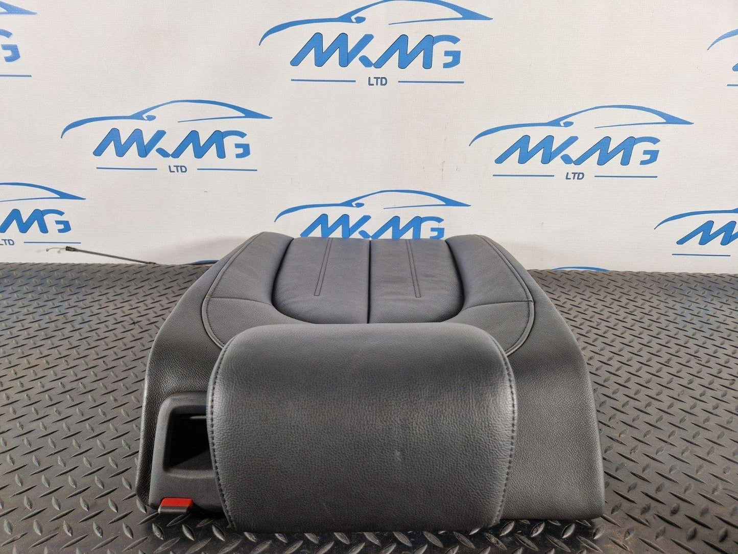 12-18 AUDI A6 C7 AVANT GENUINE REAR LEFT N/S/R BLACK LEATHER SEAT BACKREST