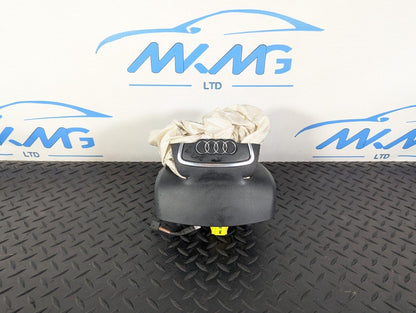 10-17 AUDI A8 4H  STEERING WHEEL DEPLOYED  A!R BAG 4H0880201H