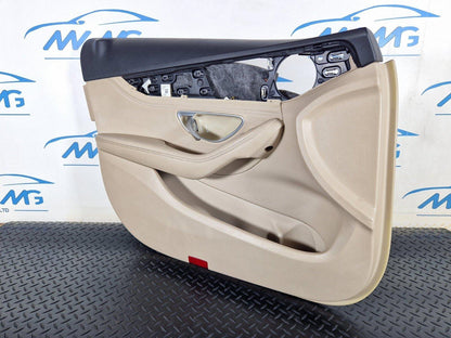 14-21 MERCEDES-BENZ C-CLASS W205 OEM FRONT PASSENGER SIDE N/S DOOR CARD PANEL