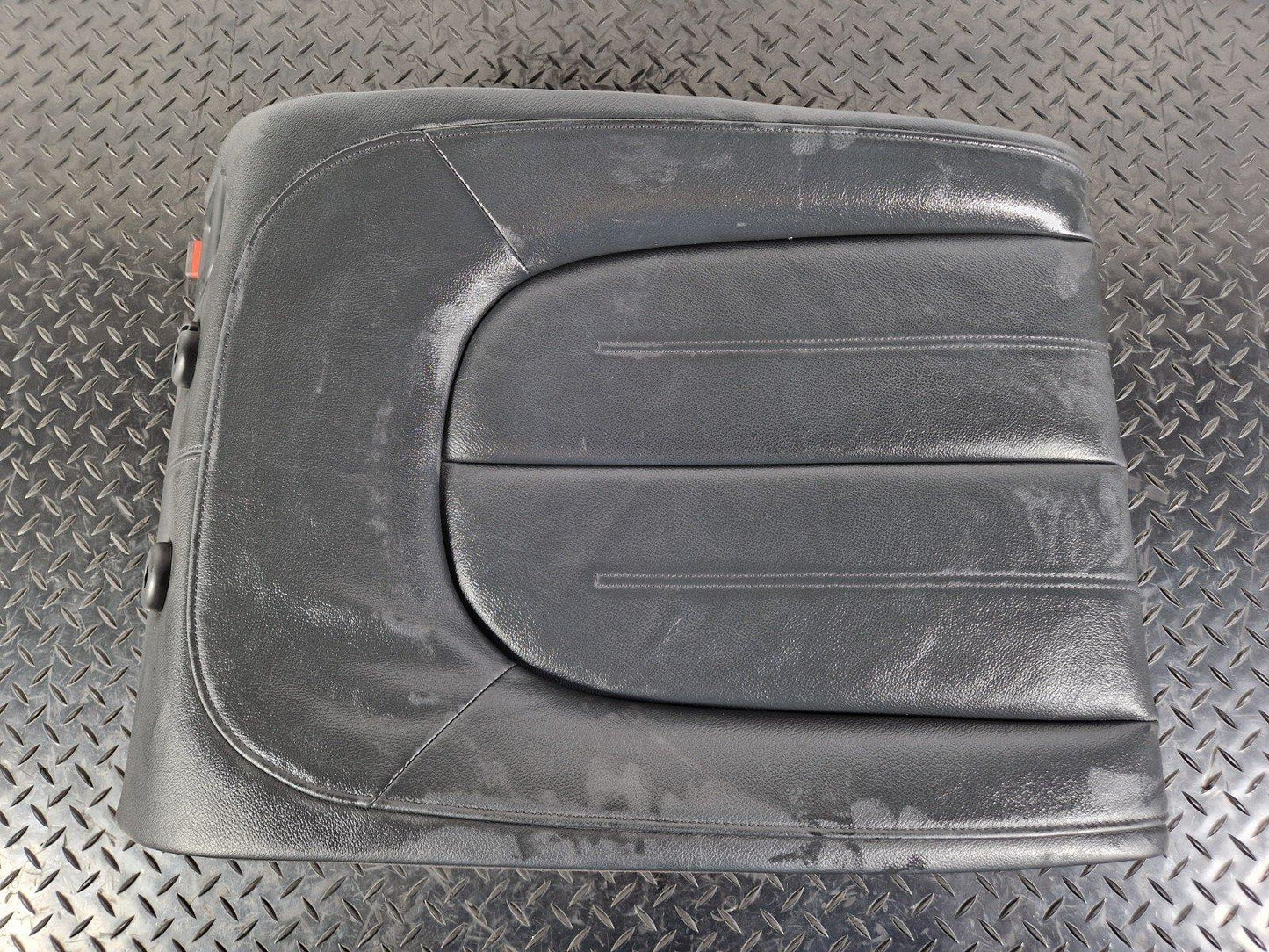 12-18 AUDI A6 C7 SALOON REAR LEFT N/S/R BLACK LEATHER BACKREST SEAT