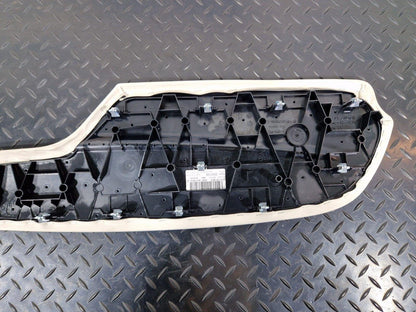 11-18 BMW 6 SERIES F06 CENTRE CONSOLE TRIM IN WHITE 9237091 9241738