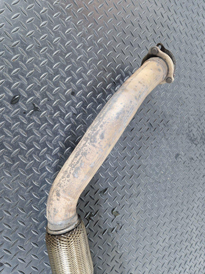 15-18 AUDI A7 4G GENUINE OEM FRONT EXHAUST PIPE 4G0253350H