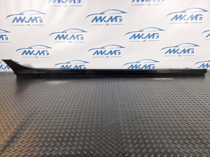12-18 AUDI A6 C7 RIGHT DRIVER SIDE SKIRT 4G0853856K 4G0853860G BLACK LY9B