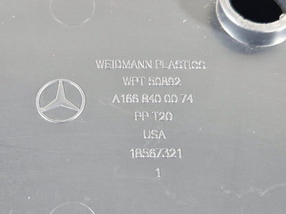 11-19 MERCEDES BENZ ML W166 GENUINE REAR BOOT STORAGE BOX TRAY A1668400074