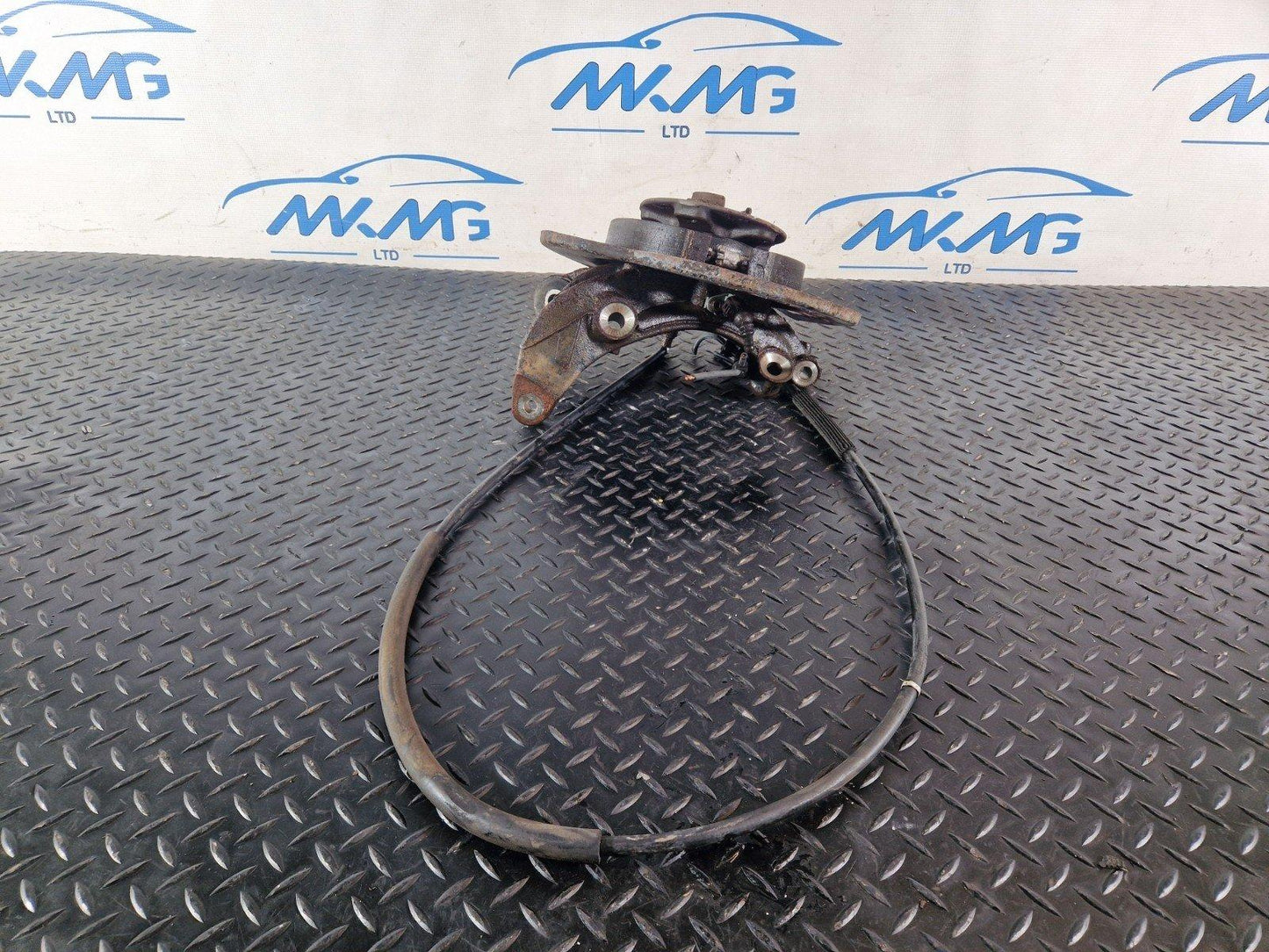 10-15 AUDI Q7 4L GENUINE REAR LEFT N/S WHEEL HUB CARRIER KNUCKLE 7L8505435A