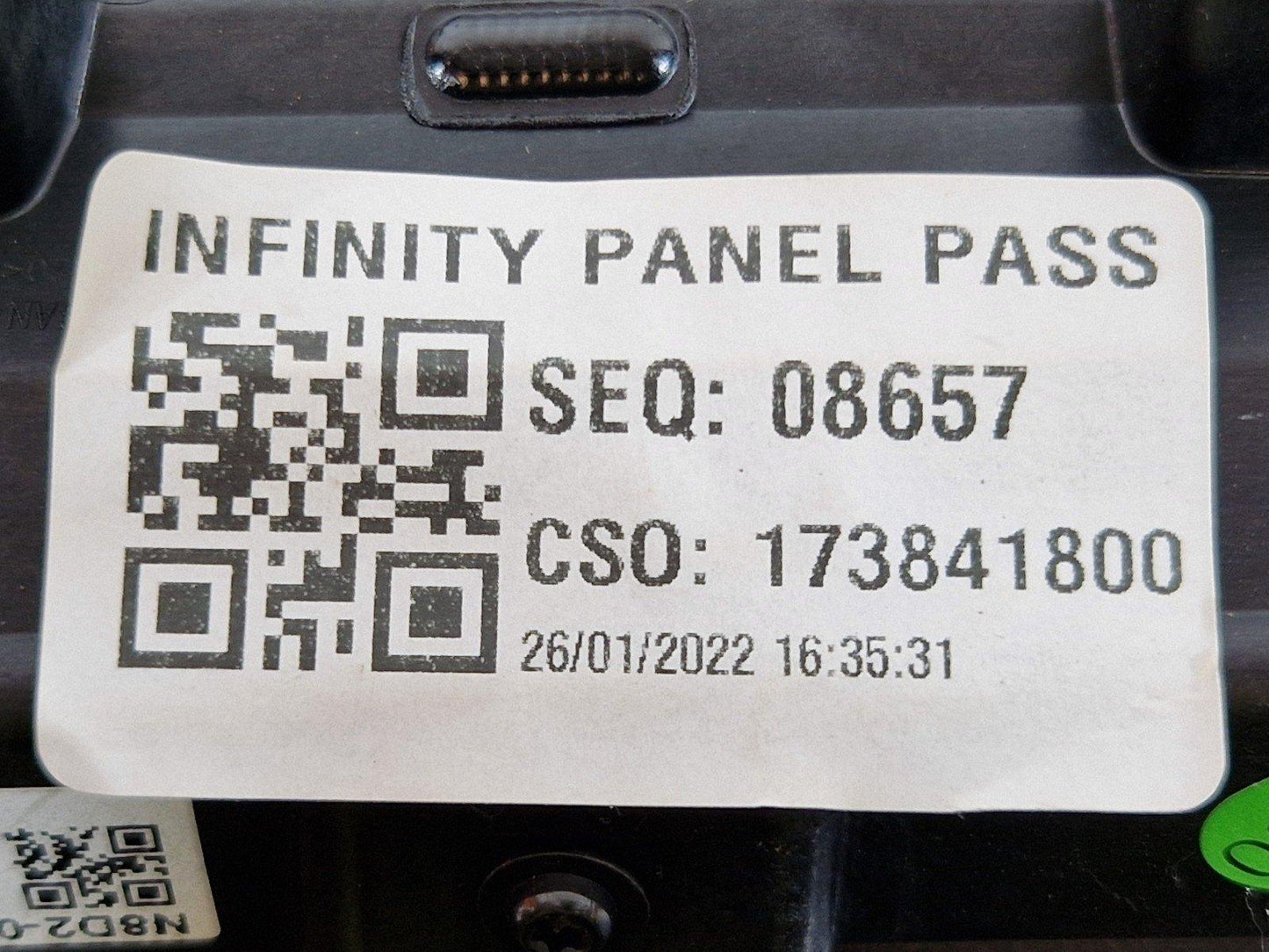 19-ON RANGE ROVER EVOQUE L551 GENUINE INSTRUMENT PANEL FINISHER N8D2045R61BA