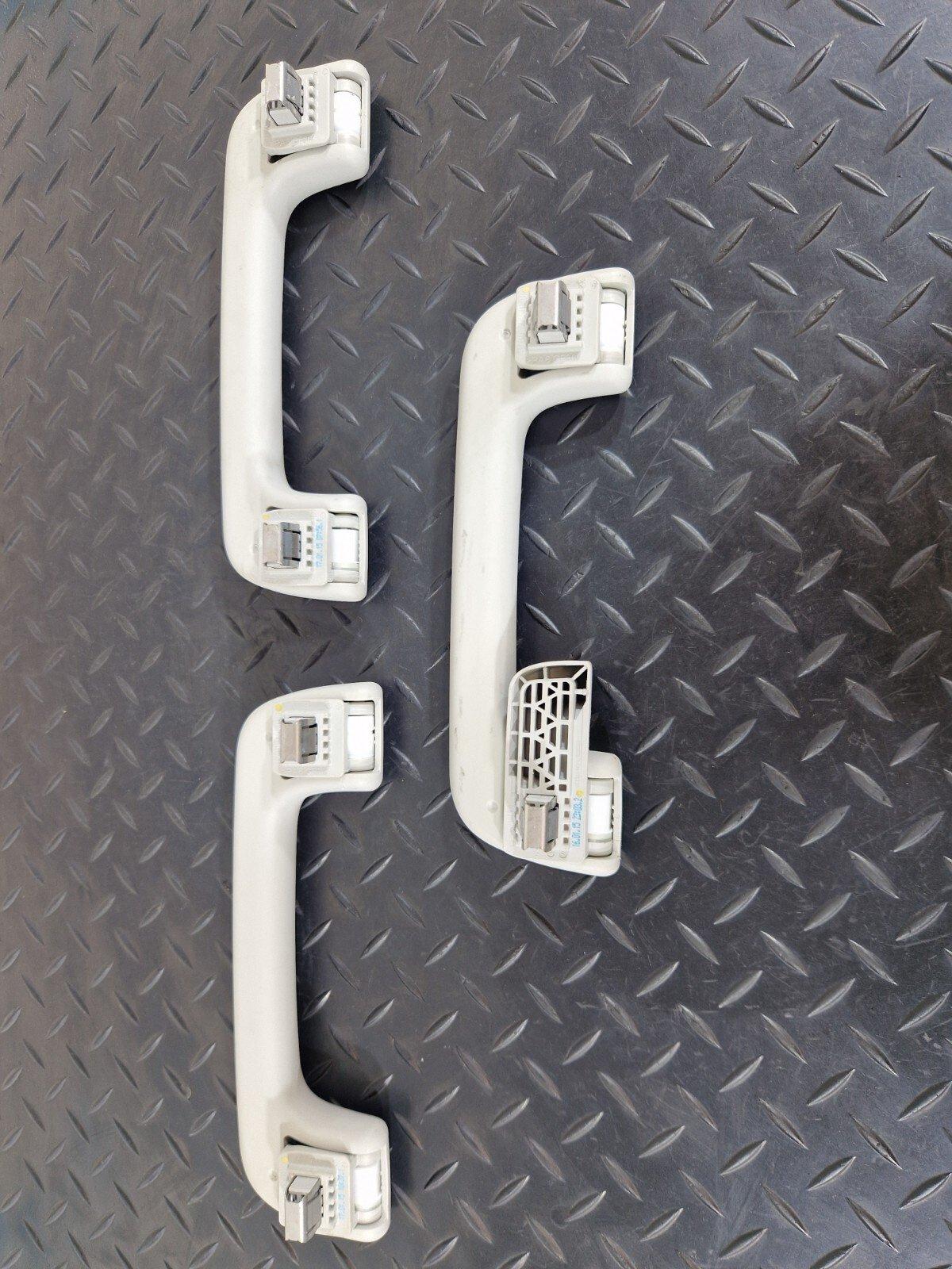 12-18 AUDI A6 C7 GENUINE OEM SET OF FOOF GRAB HANDLES 8K0857607B 8K0857607C