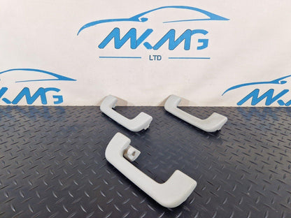 12-18 AUDI A6 C7 GENUINE OEM SET OF FOOF GRAB HANDLES 8K0857607B 8K0857607C