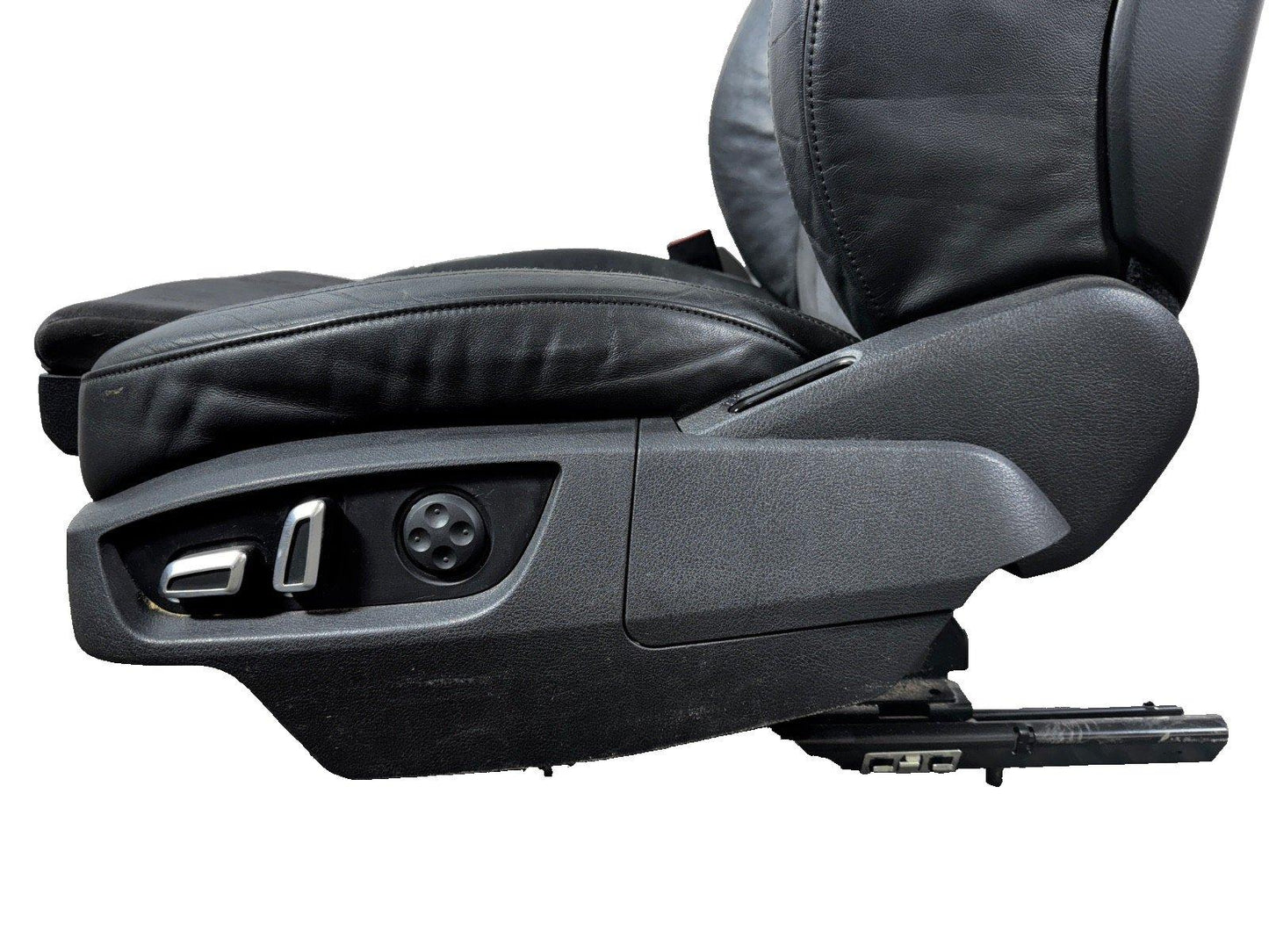 15-20 AUDI Q7 4M GENUINE FRONT LEFT N/S FULL ELECTRIC HALF LEATHER SEAT HEATED
