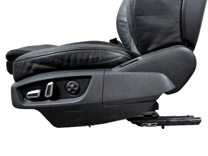 15-20 AUDI Q7 4M GENUINE FRONT LEFT N/S FULL ELECTRIC HALF LEATHER SEAT HEATED