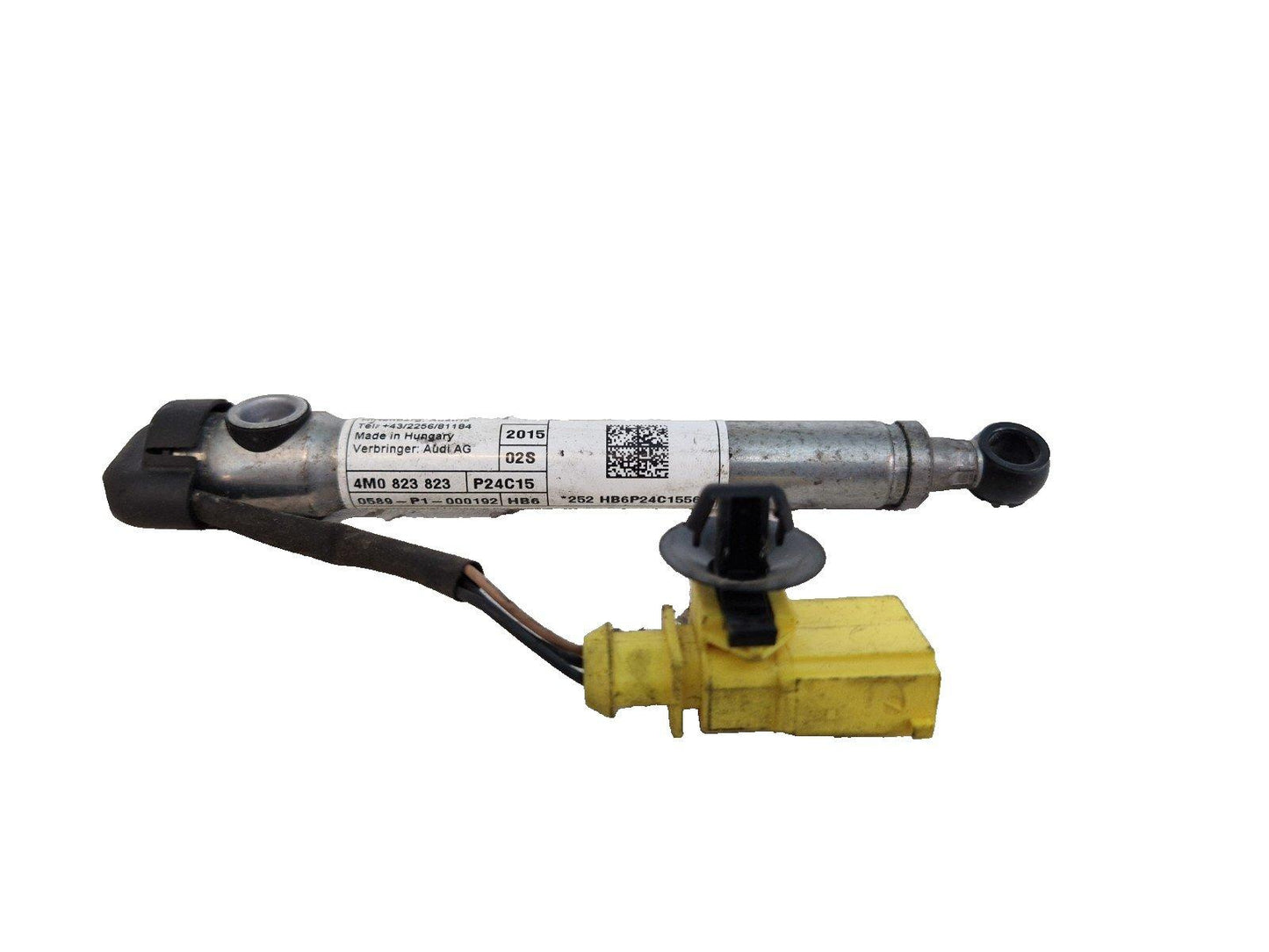 16-20 AUDI Q7 4M GENUINE BONNET HOOD PERESTRIAN PROTECTION ACTUATOR 4M0823823