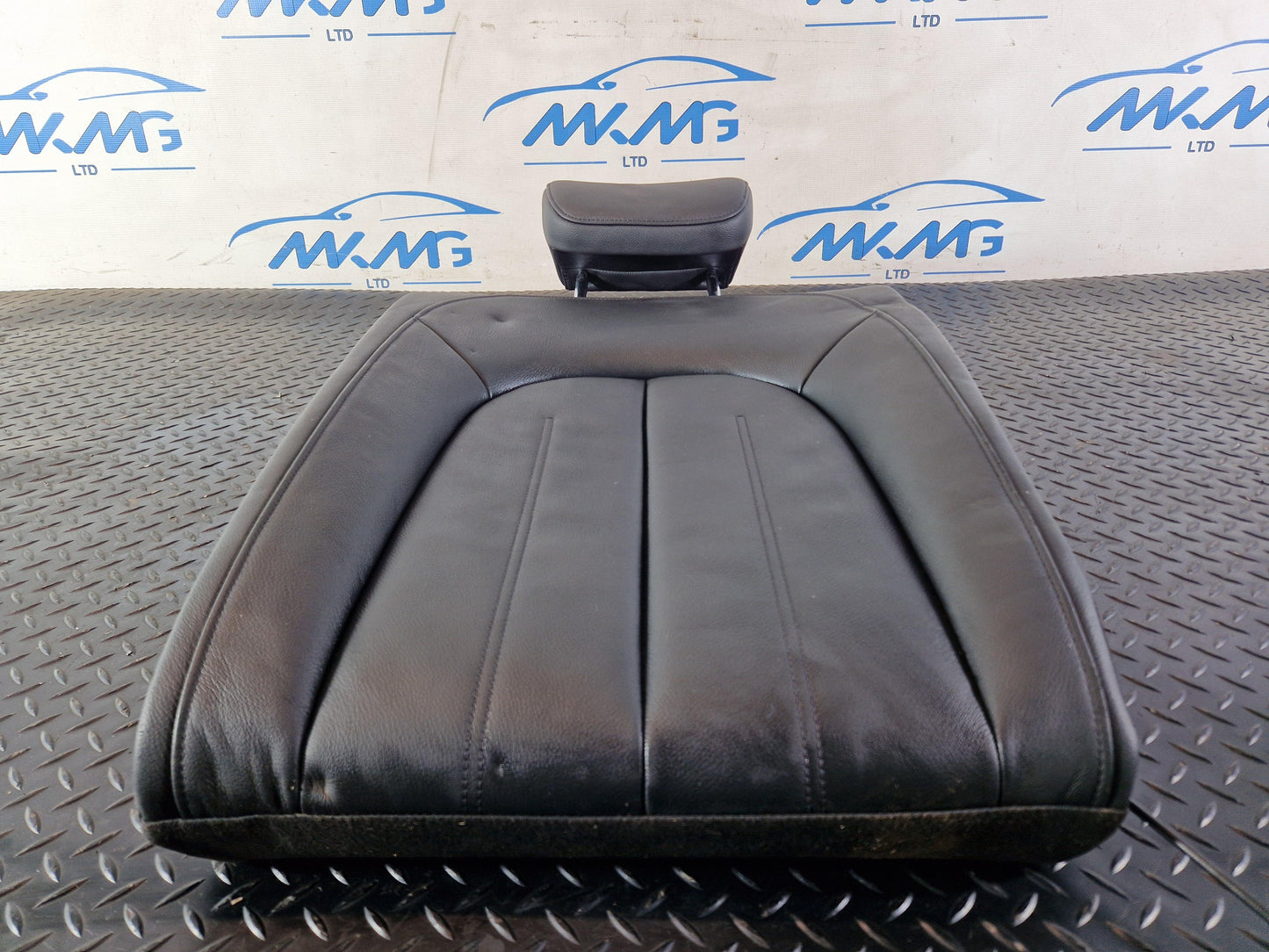 Audi A6 Allroad C7 REAR LEFT N/S/R BLACK LEATHER SEAT BACKREST