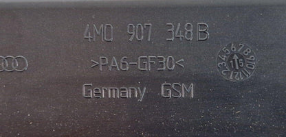 16-20 AUDI Q7 4M GENUINE  REAR BOOT AMPLIFIER SUPPORT HOLD BRACKET 4M0907348