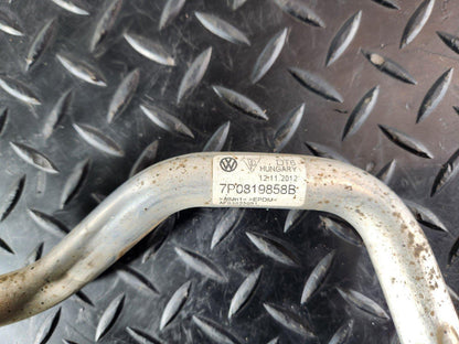 10-18 VW TOUAREG 7P 3.0 DIESEL COOLANT HOSE PIPE 7P0819858B