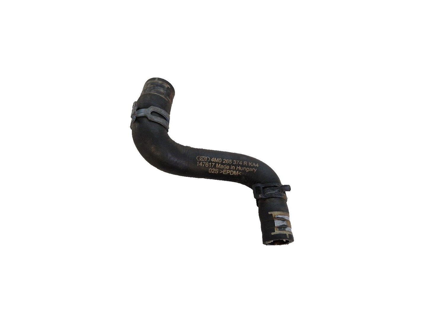 16-20 AUDI Q7 4M GENUINE OEM ORIGINAL ENGINE WATER COOLANT HOSE 4M0265374