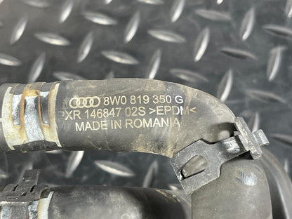 16-23 AUDI A5 F5 SPORTBACK HEATER HOSE PIPES 8W0819350G 8W0819332D
