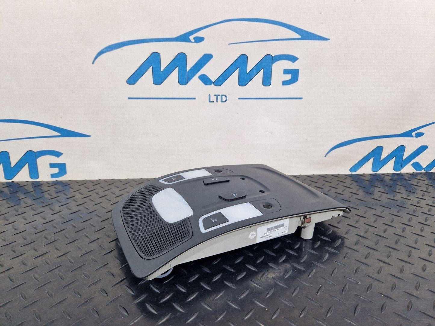 12-18 AUDI A6 C7 FRONT ROOF INTERIOR COURTESY READING LIGHT 4G0947135 4G0951177A