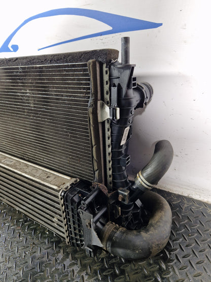 Ford Fusion MK1 HHJB 1.6 Diesel Radiator Rad Pack 5S6H9L440AD 5S6H8C607BF