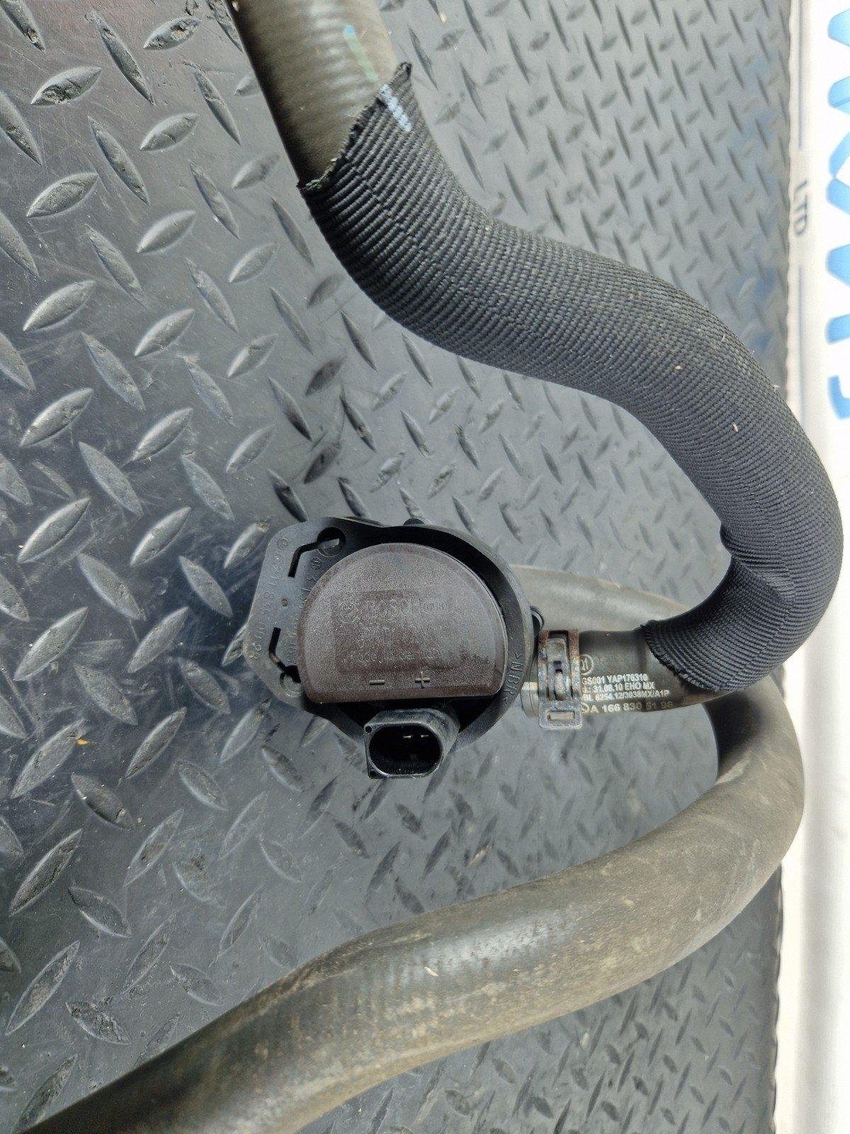11-19 MERCEDES BENZ ML W166 250.CDI WATER COOLING COOLANT HOSE PIPE A1668305196