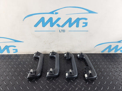 16-20 AUDI Q7 4M GENUINE FULL SET OF 4 BLACK GRAB HANDLES 4M0857607