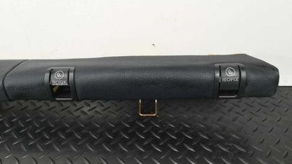 MERCEDES BENZ E-CLASS W212 REAR SEAT PADS ISOFIX BLACK LEATHER A2129200908