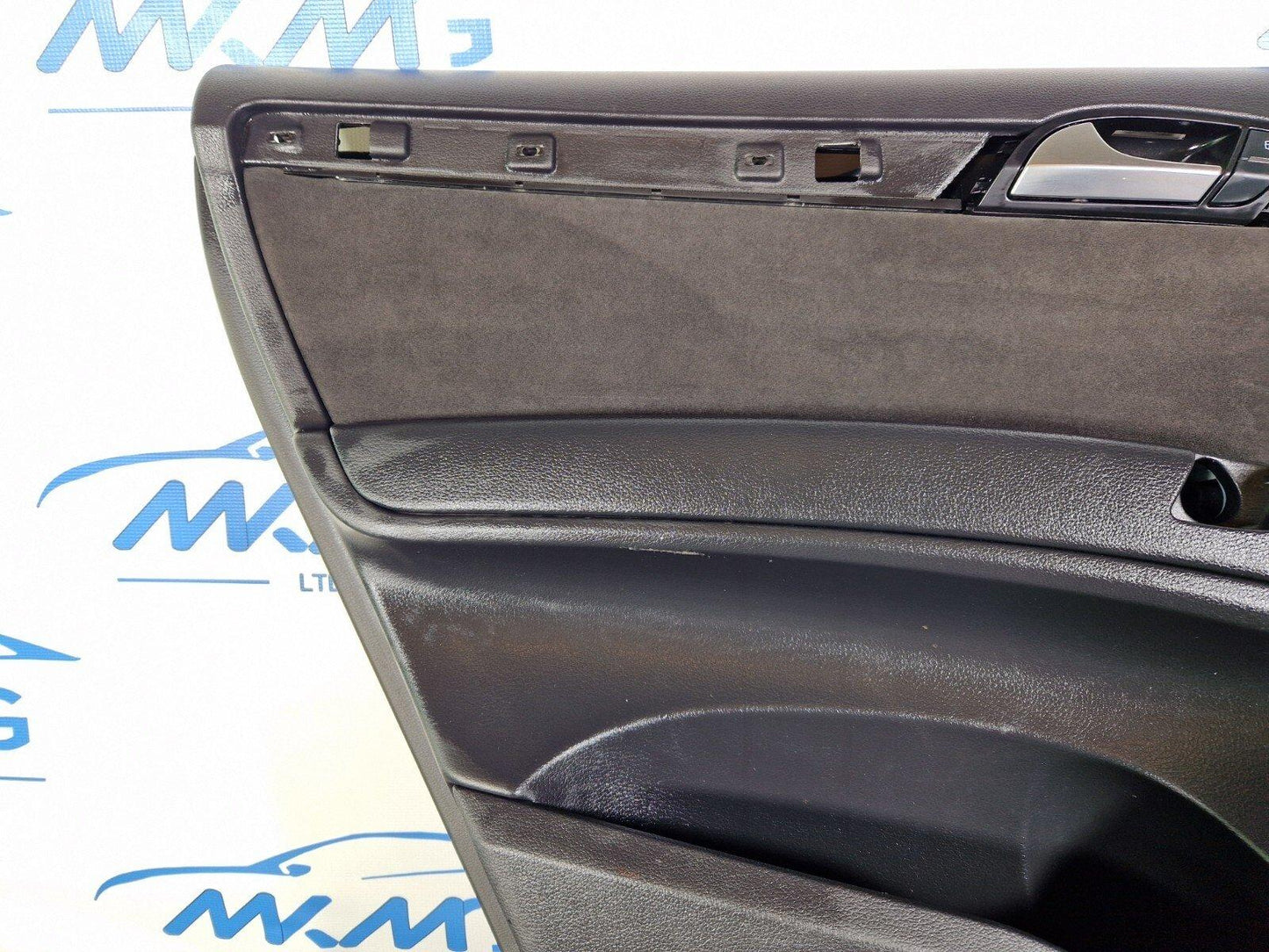 10-15 AUDI Q7 4L GENUINE OEM REAR LEFT SIDE DOOR CARD PANEL TRIM 4L0867305