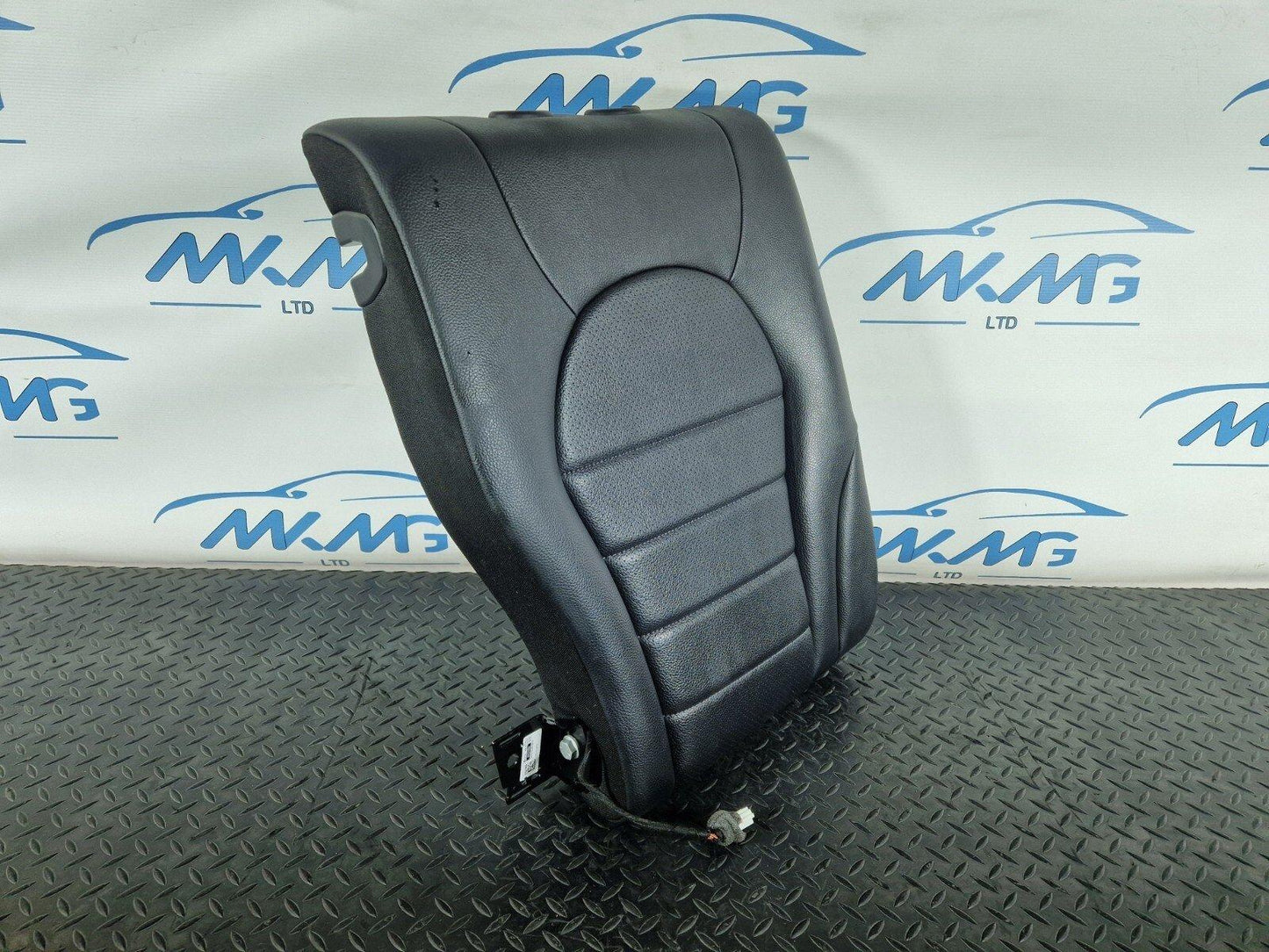 14-21 MERCEDES BENZ C300h W205 OEM REAR RIGHT SEAT BLACK LEATHER BACKREST