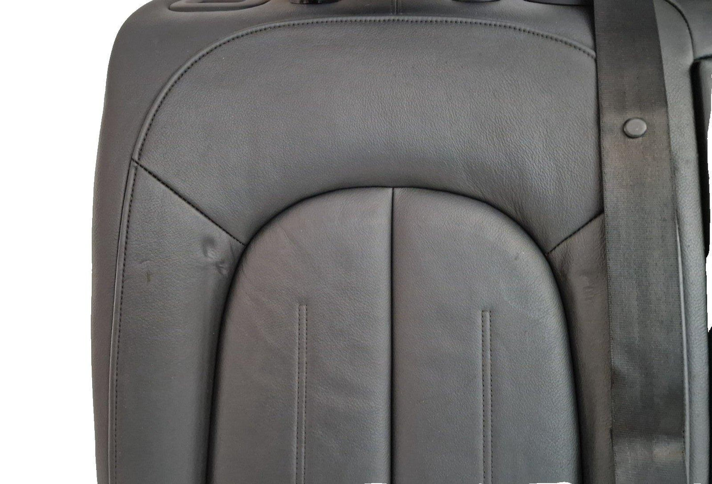12-18 AUDI A6 C7 Rear OS Right Soul Black Leather Seat Backrest