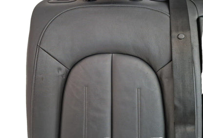 12-18 AUDI A6 C7 Rear OS Right Soul Black Leather Seat Backrest