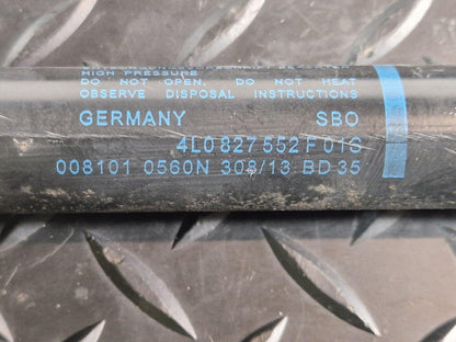 10-15 AUDI Q7 4L OEM BOOT TAILGATE SUPPORT STRUT PAIR 4L0827552F