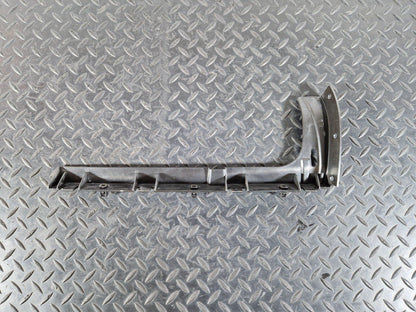 10-17 AUDI A8 4H REAR LEFT N/S BUMPER GUIDE BRACKET MOUNT 4H0807453B
