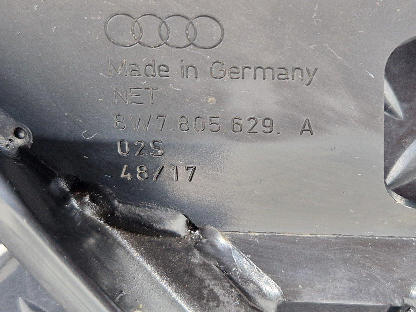 16-24 AUDI A5 F5 CONVERTIBLE GENUINE FRONT UPPER REINFORCEMENT 8W7805629A