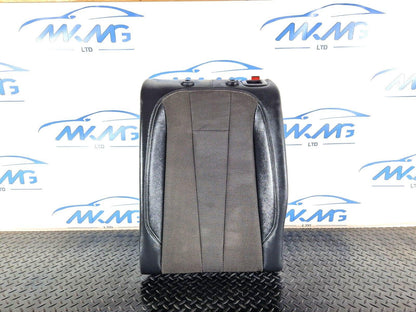 16-19 AUDI A4 B9 S-LINE OEM REAR N/S HALF BLACK LEATHER BACKREST