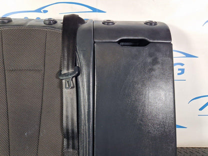 16-19 AUDI A4 B9 GENUINE REAR O/S DRIVERS SIDE HALF BLACK LEATHER BACKREST