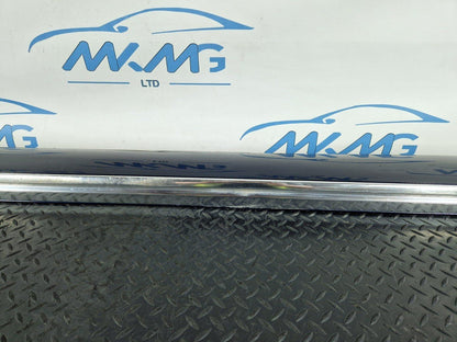 10-17 AUDI A8 4H RIGHT O/S LOWER SILL SKIRT COVER TRIM IN BLUE 4H0853860D